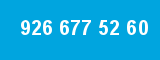 926 677 52 60
